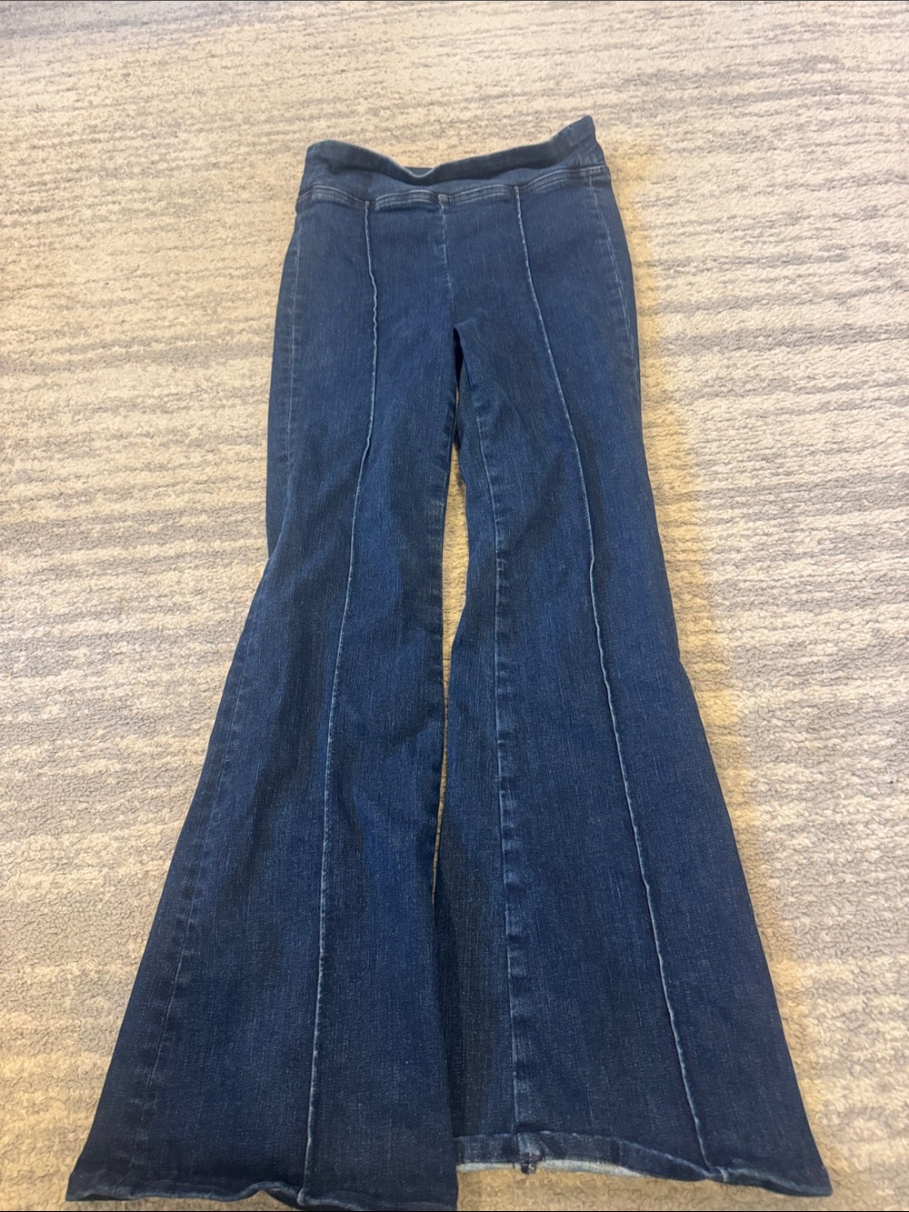 Frame stretch Women’s Dark Blue Flared Jeans “Le one” sizing
